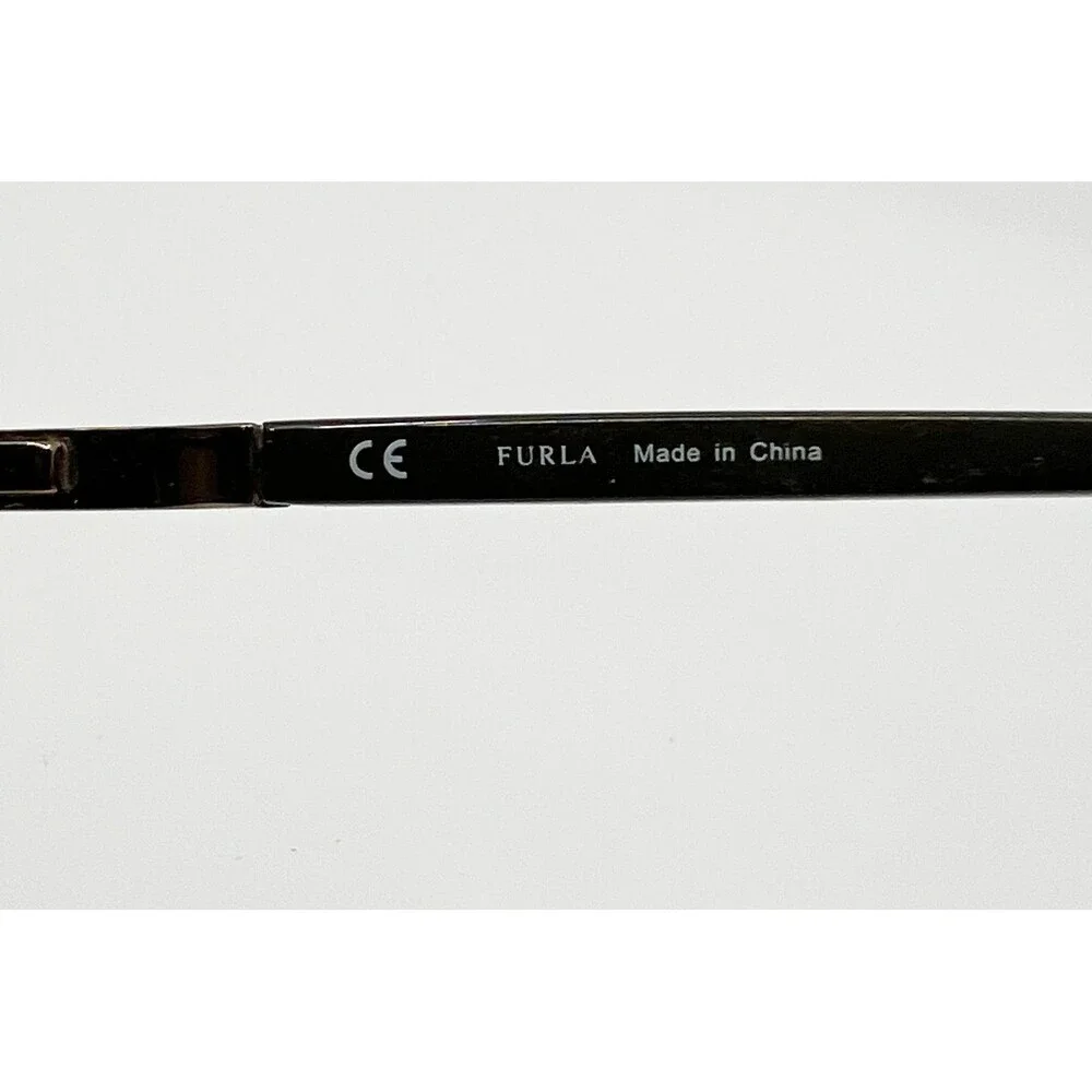 Furla Eyeglasses Womens Gray VFU170K 06S8 Designer Cat Eye Frames 135